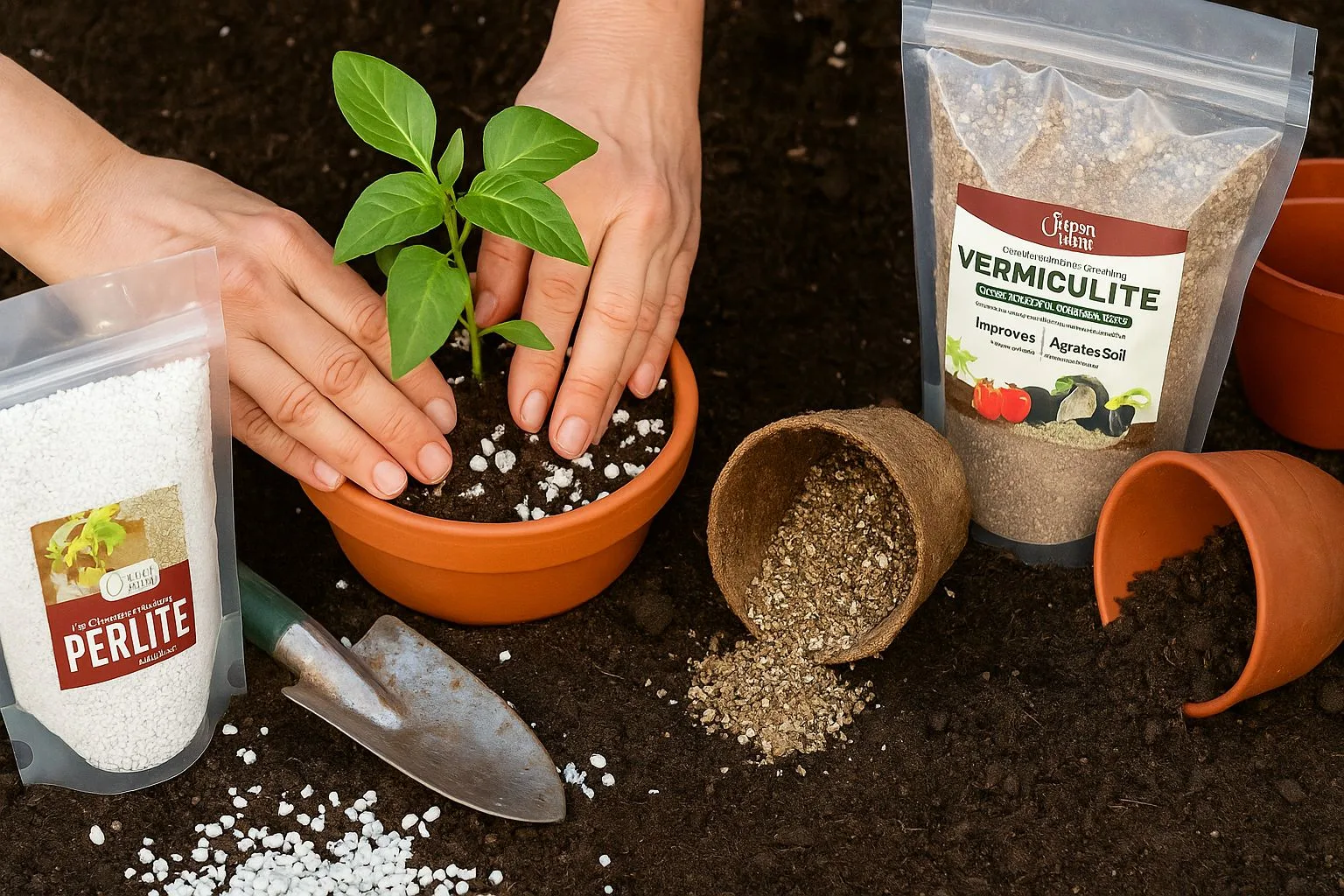 Using Perlite and Vermiculite in Your Garden by Urban Plant